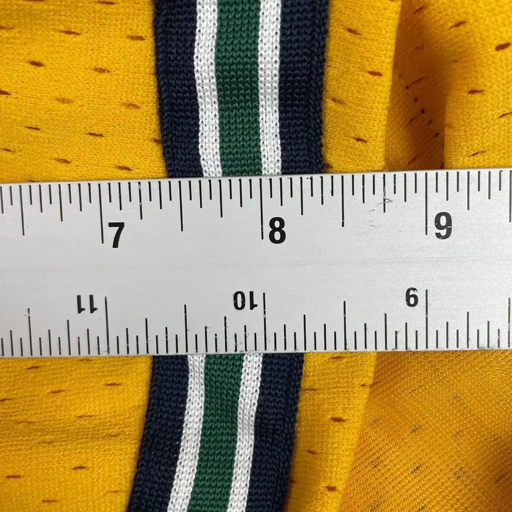 Polo Ralph Lauren Shorts Men XL Yellow Polo Track Team 067 Mesh Pockets NWT $110